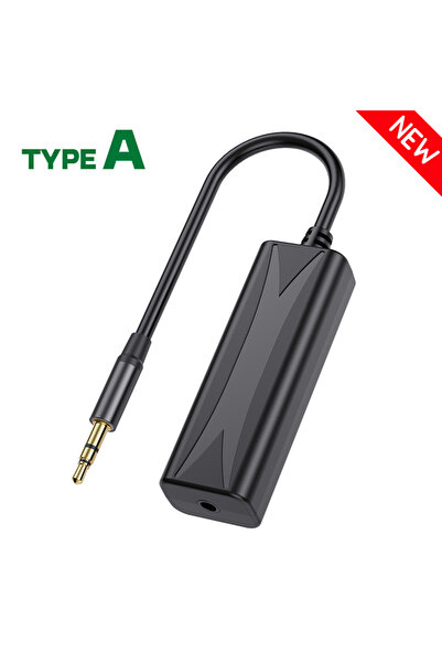 Choice3 (جديد) نوع A VAORLO 3.5 مم AUX Audio مرشح ضوضاء حلقة أرضية مضاد للتدا...