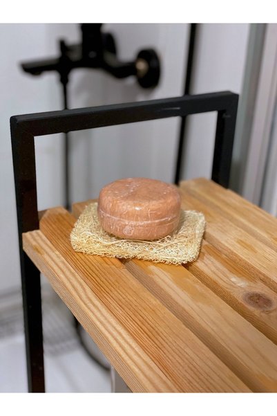 miseca Natural Pumpkin Fiber Solid Shampoo and Soap Base 2 Pieces