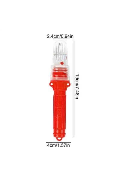Choice Red Marine Signal Light Waterproof LED Fishing Light Fishery Double Fl...