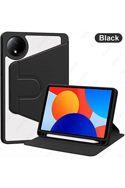 Choice Black Case for Redmi Pad SE 8.7 inch 2024, Premium PU Leather Foldable...