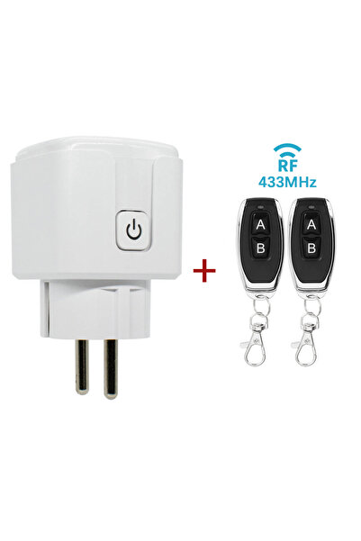 Choice4 1Plug 2RF 433MHz Wireless Smart Remote Control Socket Switch 220V 16A...