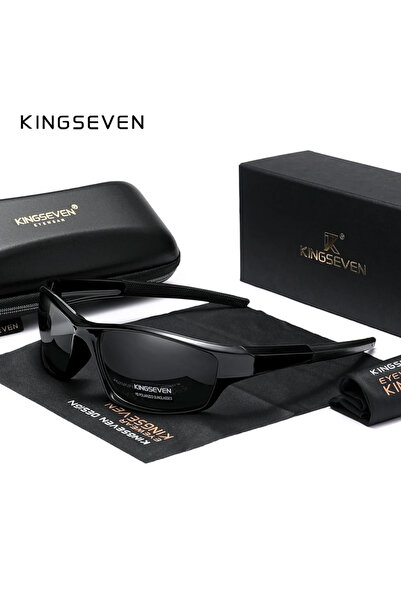 Choice Black Gray KINGSEVEN Fashion Eyewear Design Men's Sports Polarized Sun...