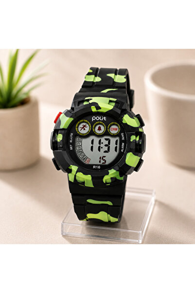 Salamandra Children's Watch, Electronic Display, Stopwatch, Date, Alarm/F1, W...