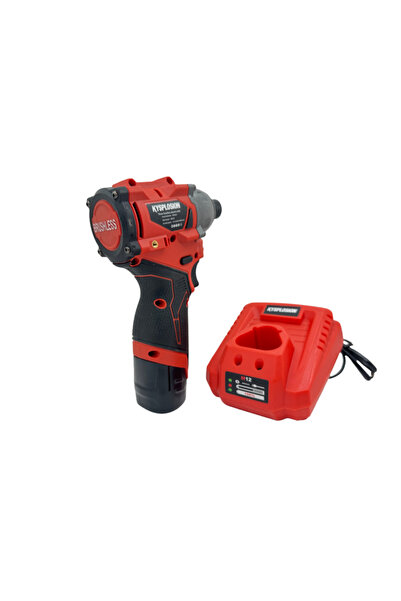 Choice set Cordless Electric Screwdriver 12V Brushless Cordless Drill Driver ...