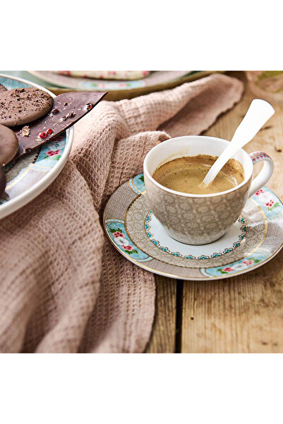 Pip Studio Blushing Birds Haki Ceașcă de cafea din porțelan 120 ml