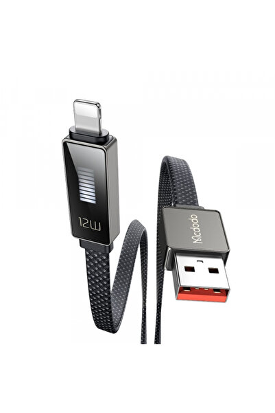 Mcdodo Cablu Date si Incarcare USB-A - Lightning CA-4970 Rythm Display, 18W, ...