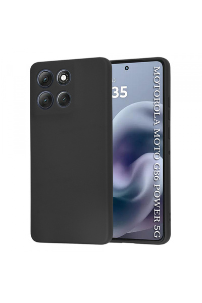 Techsuit Husa pentru Motorola Moto G86 Power, Techsuit, SoftFlex, Neagra