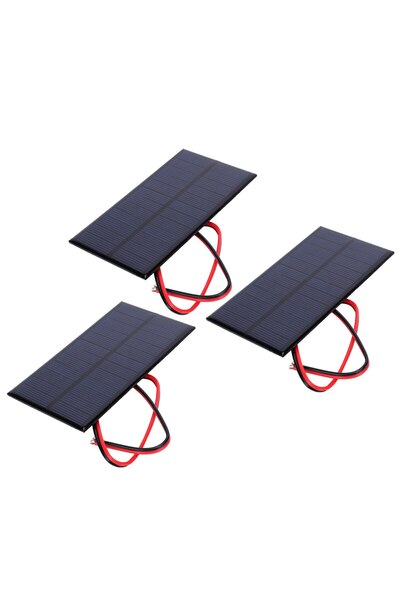 Choice As Picture 3pcs DC 6V 1W Solar Panel Cell Power Module Polycrystalline...