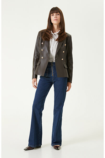 Network İndigo Flare Kalıp Denim Pantolon