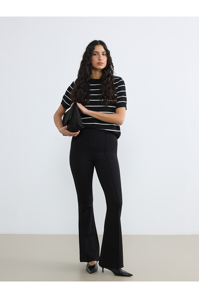 LC Waikiki Alita city: slim-fit flare leg women's trousers - stand out from t...