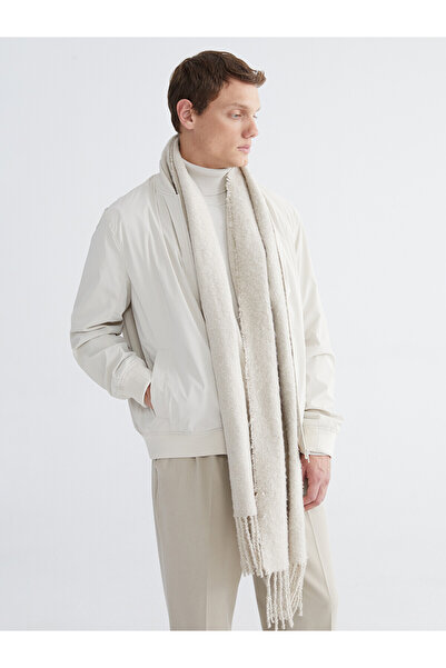 LC Waikiki Lcw Vision Beige College Collar Men's Jacket