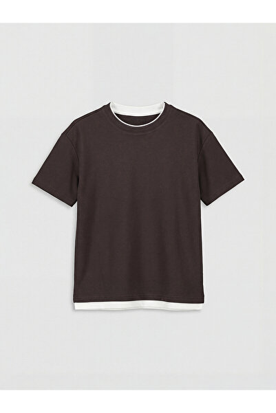 LC Waikiki Vizyon New Season Basic Boys' T-Shirt