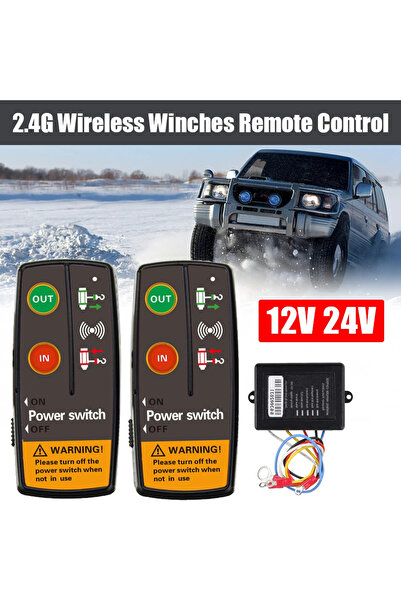 Choice 12V 24V Electric Winch Switch Controller Wireless Remote Control Acces...