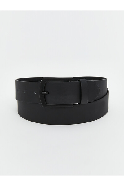 LC Waikiki Vizyon New Season Leather Look Men's Belt