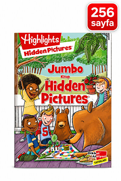 Dikkat Atölyesi Yayınları Jumbo Kitap Hidden Pictures