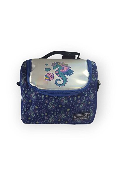 ŞAHİN KIRTASİYE Muggle Sea Hours Dark Blue Thermal Lunch Bag Mu.9017