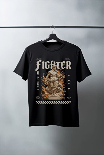 Generic Brand Unisex Oversize 24/1 Combed Cotton Dtf Printed T-Shirt - Dtf101...