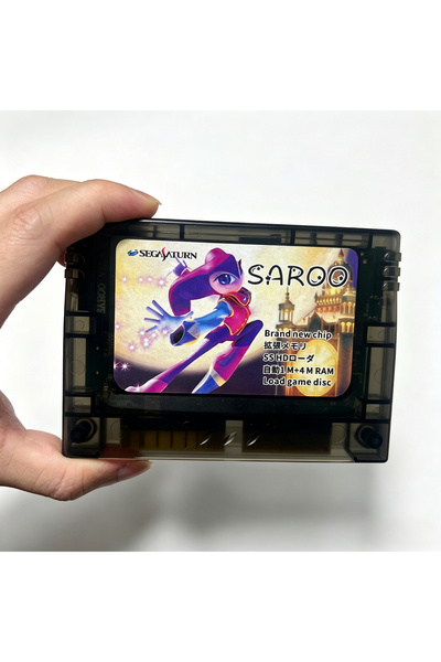 Choice9 بطاقة قراءة سريعة SAROO SS بدون بطاقة SD لجهاز SEGA SATURN 0.9، تعمل ...