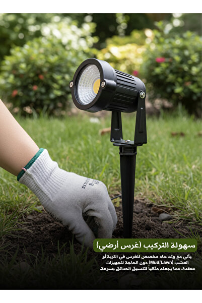 Generic Outdoor LED Tree Lights - Waterproof COB Lighting for Villas, Gardens...