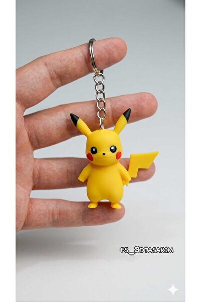 F&S TASARIM Pıkachu 3D Hareketli Anahtarlık