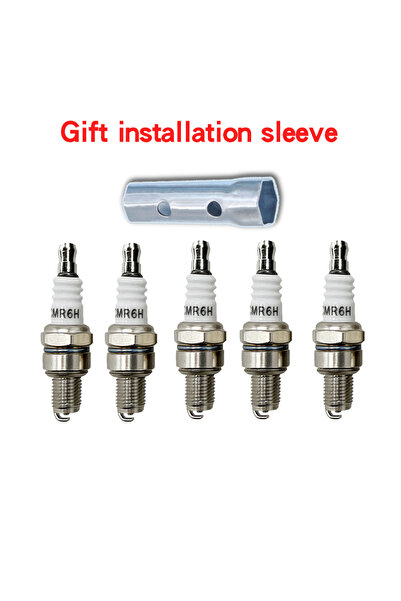 Choice 5Pcs And Sleeve CMR6H Spark Plug Replace for NGK 3365, and Fit for Sti...