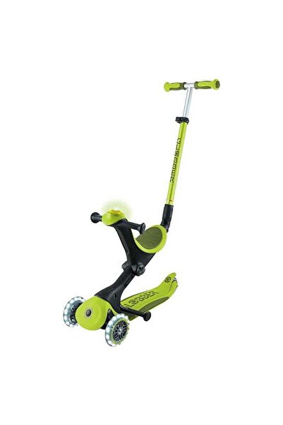 Globber Go Up Deluxe Işıklı Scooter - Yeşil