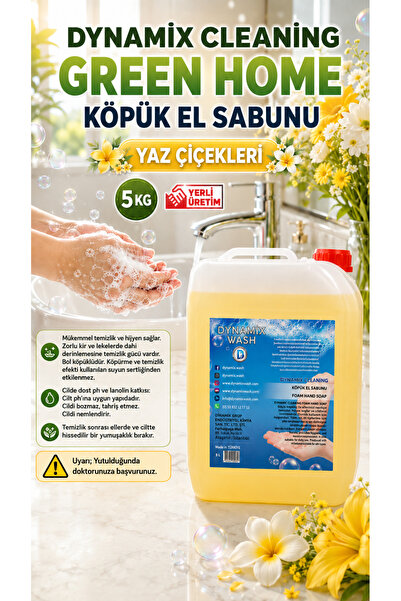 dynamix wash Foaming Hand Soap 5 kg - (for Foam Outlet Soap Holder) - Summer ...