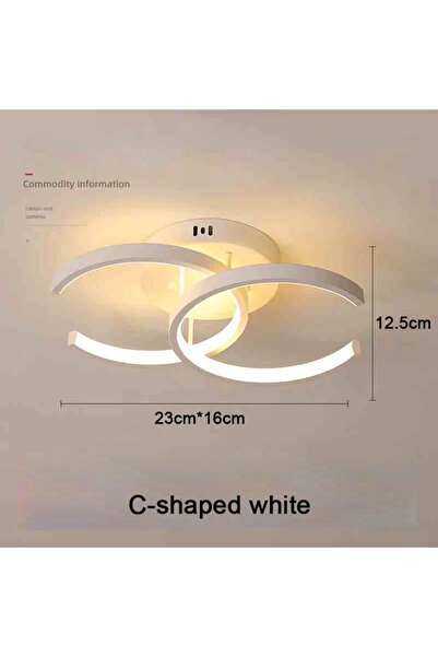 Choice25 AC 90-260V 3-color light C-white-25W Modern LED Aisle Ceiling Lights...