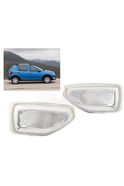 Choice 2Pcs Side Marker Lights Turn Signal Lamp Warning Lights 261651140R wit...