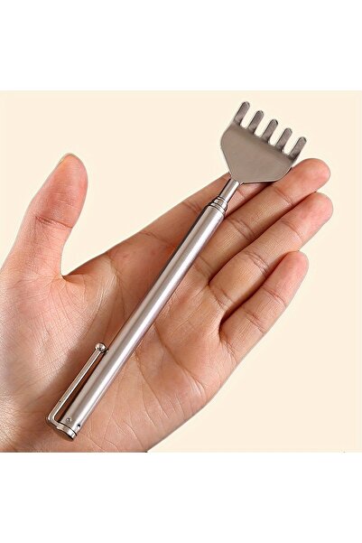 Choice1 DUTRIEUX GZBQR-YinS Adjustable Stainless Steel Back Scratcher with Re...