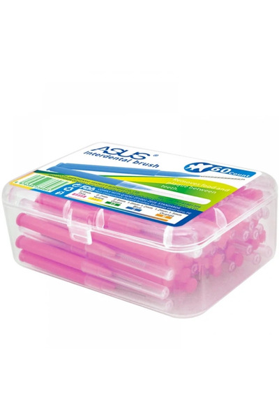 Choice6 0.6 mm Pink 60Pcs 0.6-1.5mm Interdental Brushes Health Care Tooth Pus...