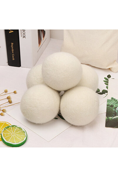 Choice1 5pcs Nature Wool Dryer Balls Fabric Softener Ball for Sensitive Skin ...