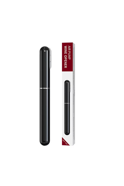 Choice black Portable Handheld 2-in-1 Air Pressure Wine Opener with Air Pump ...