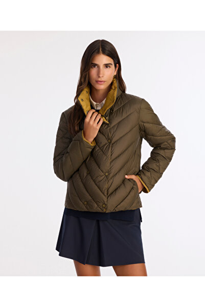 Yargıcı Regular Stand Collar Long Sleeve Coat