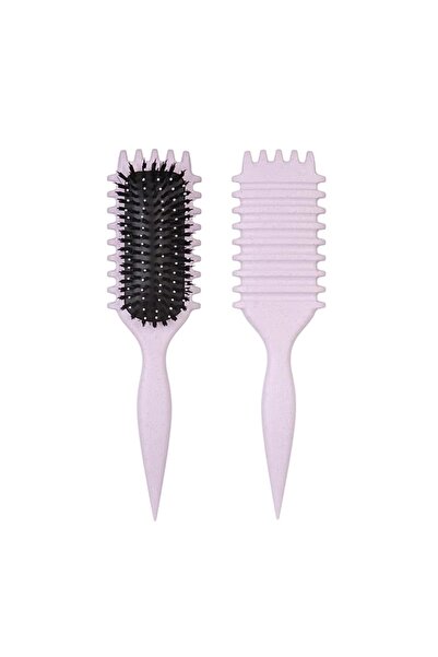 Choice3 1pc Purple 1/2pcs Hair Beauty Set Detangling Candy Brush with Continu...