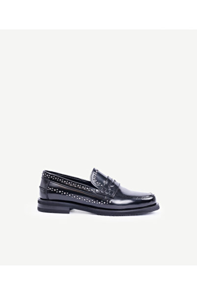 Yargıcı Staple Detailed Leather Loafer