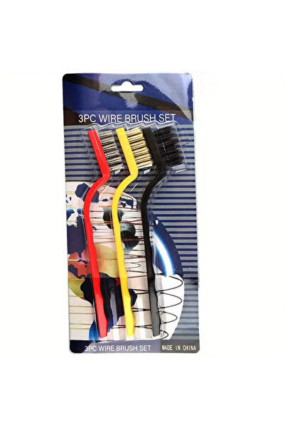 Choice ordinary 3pcs 7 Inches Stainless Steel Brush Brass Cleaning Brush Poli...