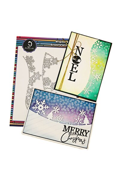 Choice snowflakes border AlinaCraft METAL CUTTING DIES winter snowflake borde...