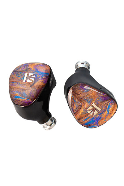 Choice brown KBEAR KB02 10mm+10mm Dual IEM Hifi In-Ear Earphones with Detacha...