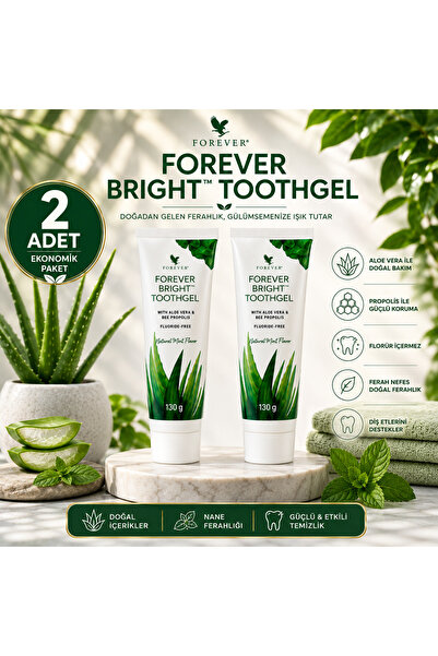 Forever Living Forever Bright Toothgel Aloe Vera ve Propolis İçeren Diş Macun...