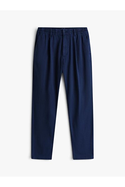 Tommy Hilfiger TJM ISAAC LIGHT COTTON PANTS Erkek Mavi Pantolon - DM0DM21705