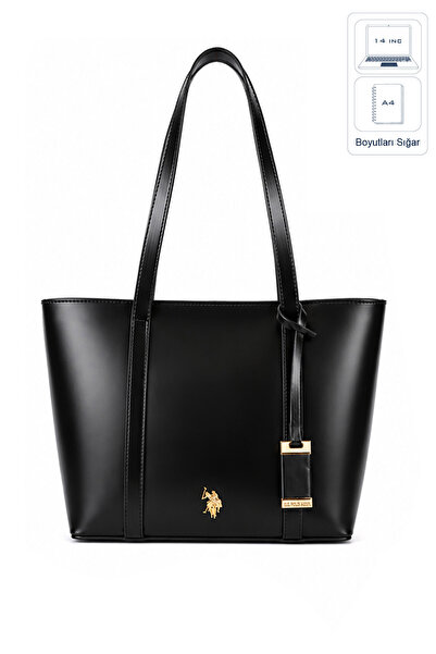 U.S. Polo Assn. Black Women's Shoulder Bag Us26600