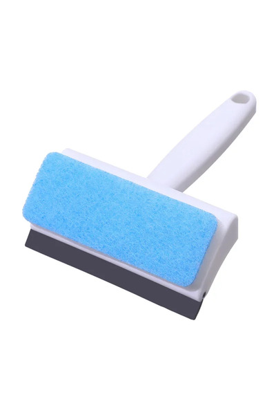 Choice 1PC 2 in 1 Double Sided Glass Cleaner Brush Sponge Squeegee for Window...