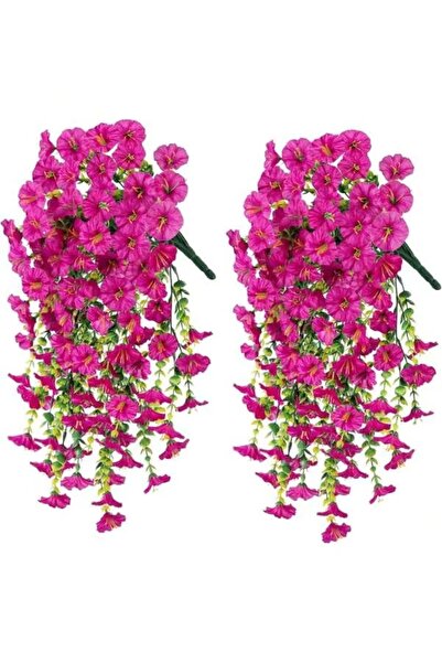Choice5 1 pc VIOLET/紫罗兰 Artificial Flowers Vine Morning Glory Wedding Wreath ...