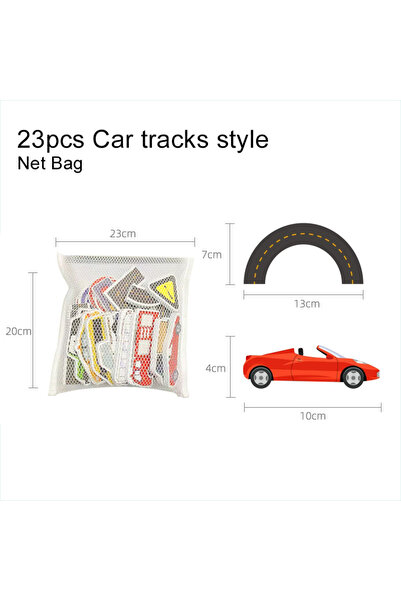 Choice net bag Baby Bath Toys Fun Foam Car Cognitive Floating Toy Traffic Bat...