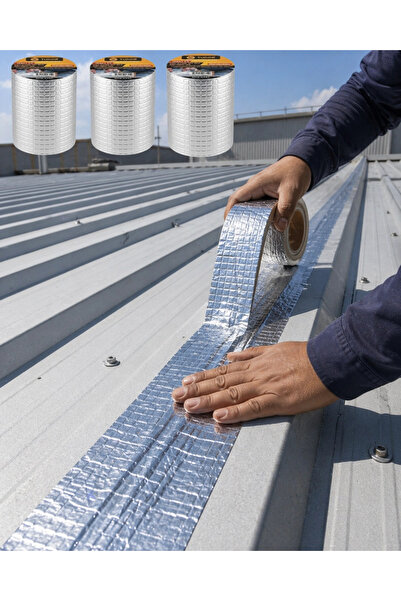 Epilons 3 Lü Set Çatı Balkon Pvc Boru İçin Sızdırmazlık Tamir Bandı