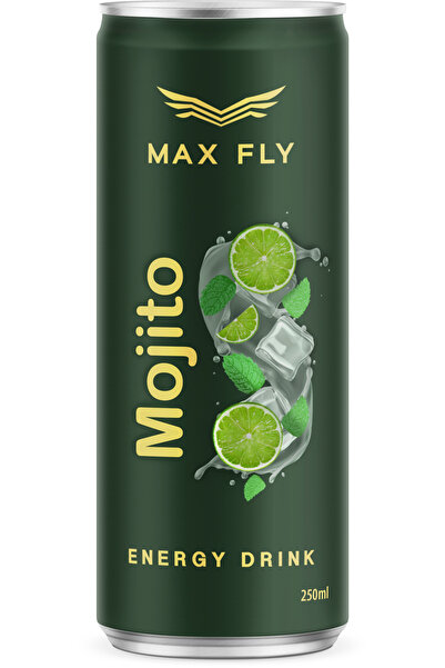 MAX FLY Mojito Enerji İçeceği 250 ml 24 Adet