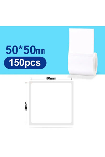 choice2 50-50mm150pcs 30-50mm Niimbot B21 B1 B3S Printer Label Paper Roll Whi...