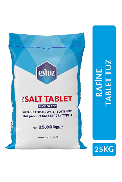 Estuz Rafine Tablet Tuz 25 Kg