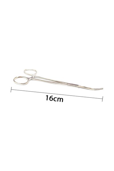 Choice6 A-16cm-Bent AG Stainless Steel Hemostatic Forceps Vascular Forceps Su...